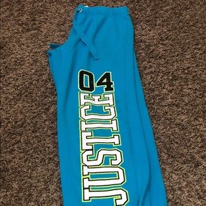 Justice Elastic Sweatpants